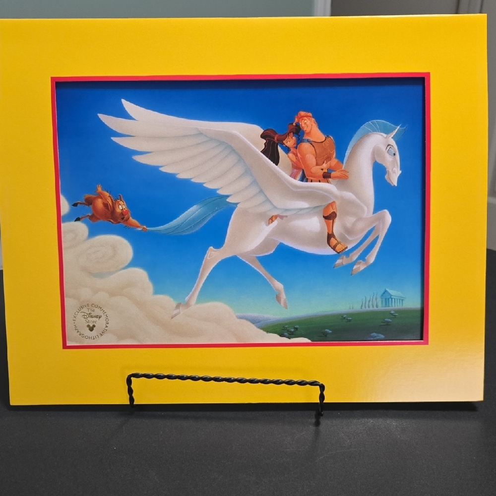 Disney Hercules Exclusive Commemorative Lithograph
